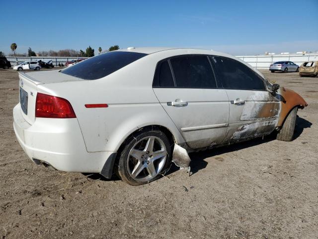 19UUA66254A049691 - 2004 ACURA TL WHITE photo 3