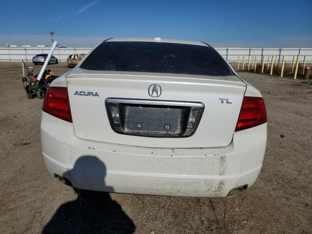 19UUA66254A049691 - 2004 ACURA TL WHITE photo 6