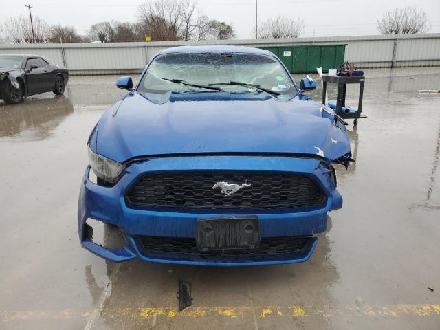 1FA6P8TH2H5209735 - 2017 FORD MUSTANG BLUE photo 5