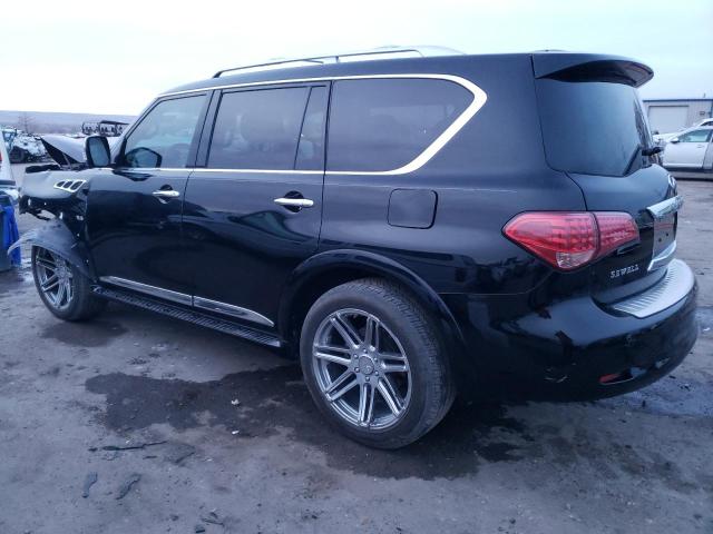 JN8AZ2NEXE9068453 - 2014 INFINITI QX80 BLACK photo 2