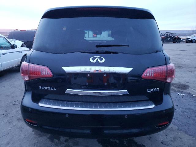 JN8AZ2NEXE9068453 - 2014 INFINITI QX80 BLACK photo 6