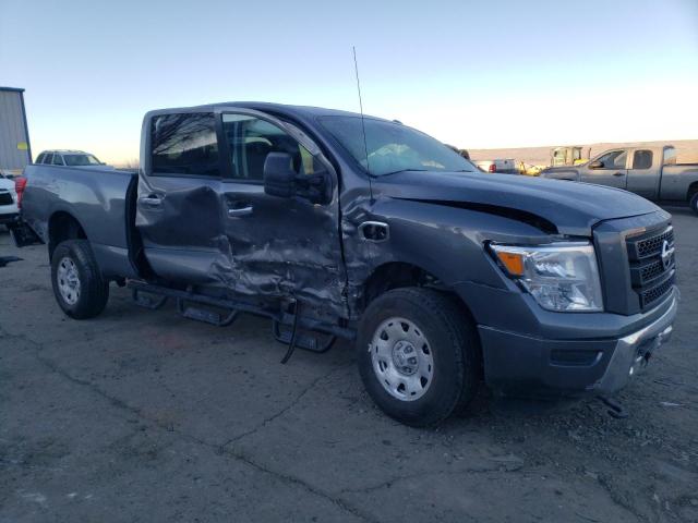 1N6AA1FA6MN511645 - 2021 NISSAN TITAN XD S GRAY photo 4