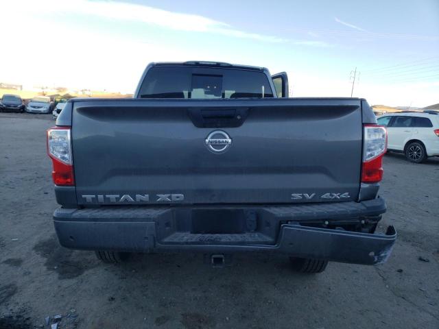 1N6AA1FA6MN511645 - 2021 NISSAN TITAN XD S GRAY photo 6