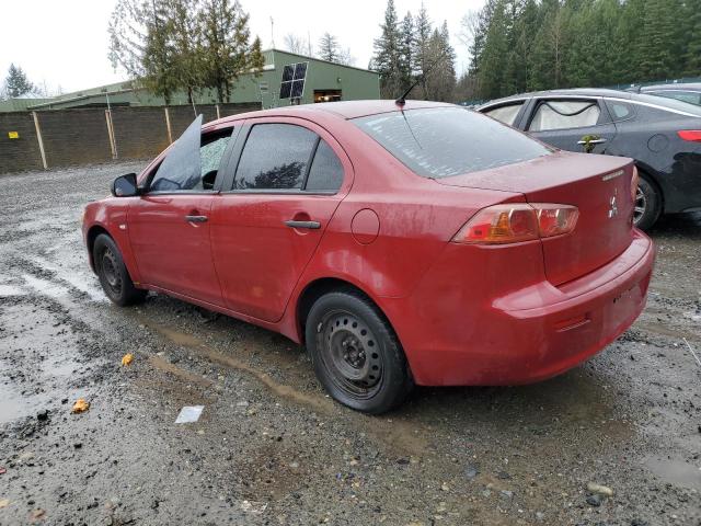 JA3AU16U38U019203 - 2008 MITSUBISHI LANCER DE RED photo 2