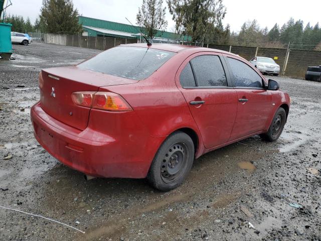 JA3AU16U38U019203 - 2008 MITSUBISHI LANCER DE RED photo 3