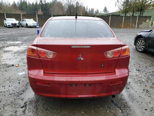 JA3AU16U38U019203 - 2008 MITSUBISHI LANCER DE RED photo 6