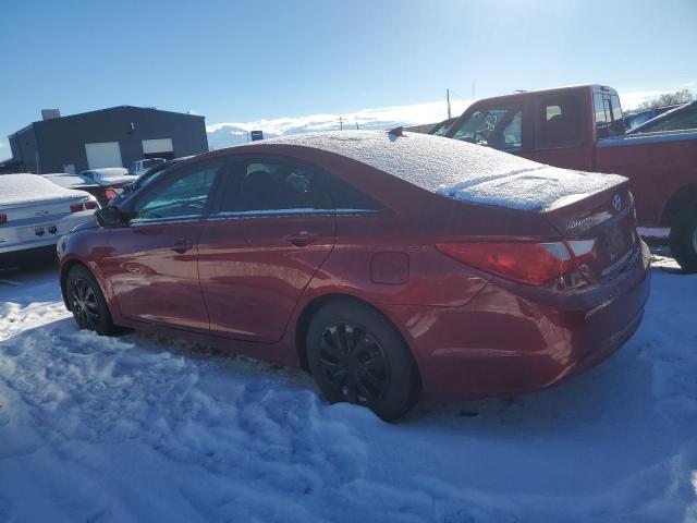 5NPEB4AC2CH349538 - 2012 HYUNDAI SONATA GLS RED photo 2