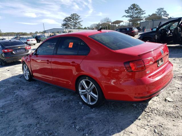 3VW4T7AJ3HM410371 - 2017 VOLKSWAGEN JETTA GLI RED photo 2