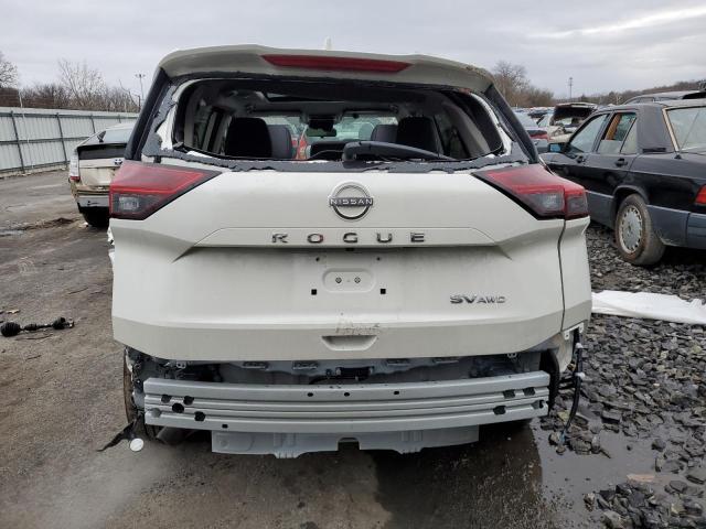 JN8BT3BB1PW489682 - 2023 NISSAN ROGUE SV WHITE photo 6