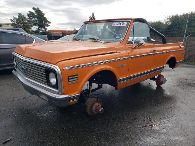 CKE182S109157 - 1972 CHEVROLET BLAZER K5 ORANGE photo 1