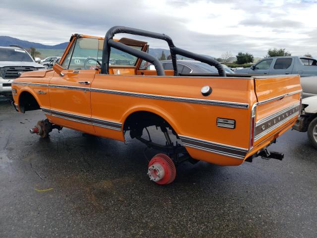 CKE182S109157 - 1972 CHEVROLET BLAZER K5 ORANGE photo 2