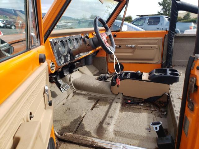 CKE182S109157 - 1972 CHEVROLET BLAZER K5 ORANGE photo 7