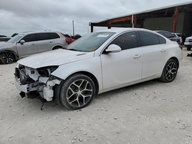 2G4GL5EX9H9144099 - 2017 BUICK REGAL SPORT TOURING WHITE photo 1