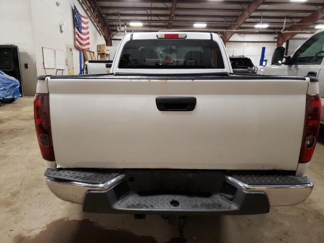 1GCDT39E488185191 - 2008 CHEVROLET COLORADO L WHITE photo 6