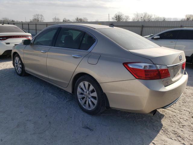 1HGCR3F87EA012439 - 2014 HONDA ACCORD EXL BEIGE photo 2