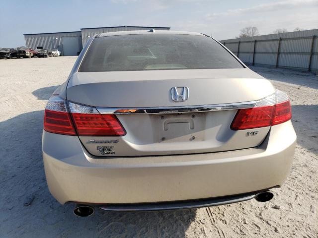 1HGCR3F87EA012439 - 2014 HONDA ACCORD EXL BEIGE photo 6