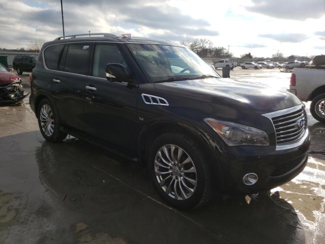 JN8AZ2NE8E9064398 - 2014 INFINITI QX80 BLACK photo 4