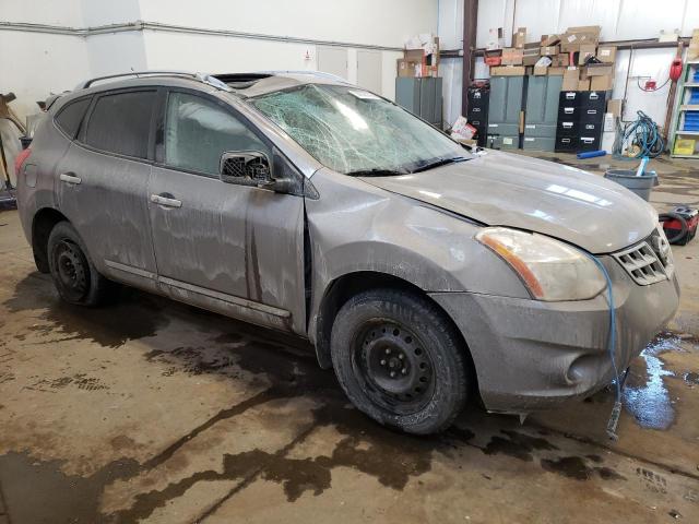 JN8AS5MV2DW139393 - 2013 NISSAN ROGUE S GRAY photo 4