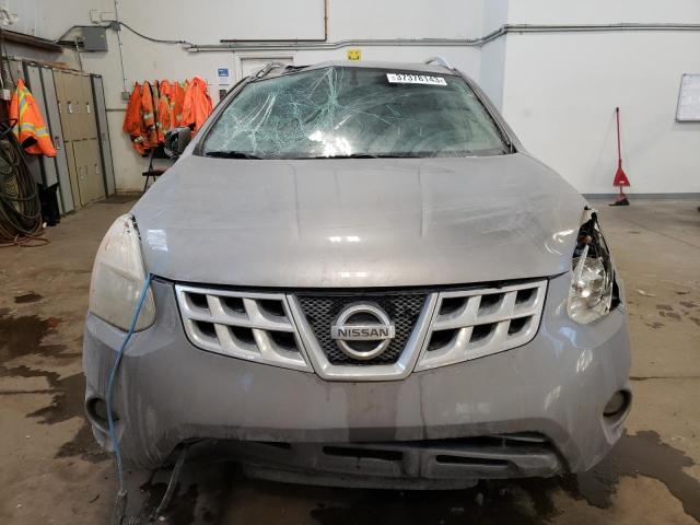 JN8AS5MV2DW139393 - 2013 NISSAN ROGUE S GRAY photo 5