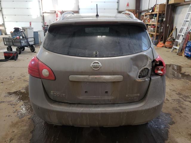 JN8AS5MV2DW139393 - 2013 NISSAN ROGUE S GRAY photo 6