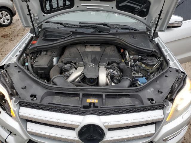 4JGDF7CE1DA252061 - 2013 MERCEDES-BENZ GL 450 4MATIC SILVER photo 11