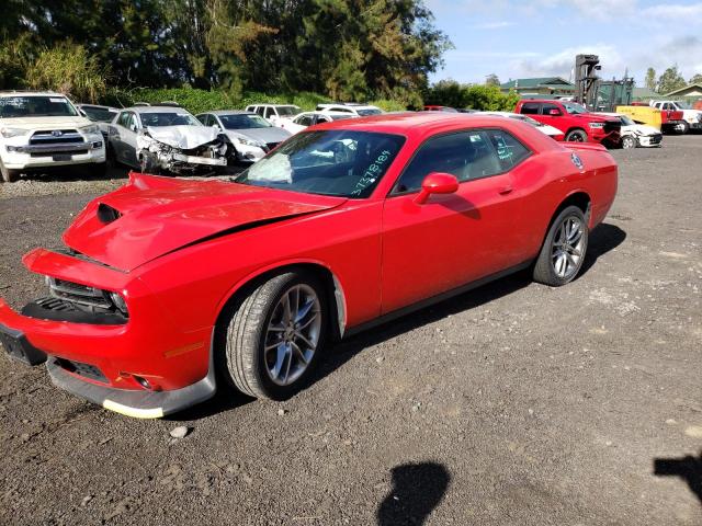 2C3CDZKG3NH125307 - 2022 DODGE CHALLENGER GT RED photo 1