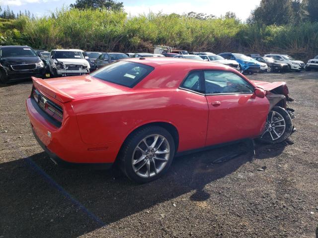 2C3CDZKG3NH125307 - 2022 DODGE CHALLENGER GT RED photo 3