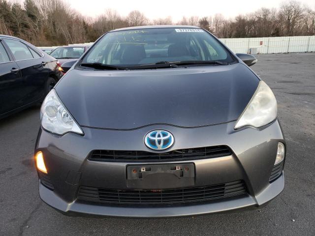 JTDKDTB30C1006983 - 2012 TOYOTA PRIUS C GRAY photo 5