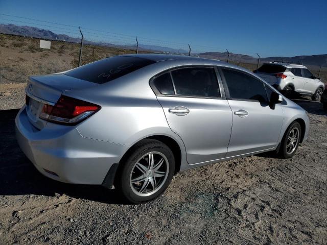 2HGFB2F54DH526816 - 2013 HONDA CIVIC LX SILVER photo 3