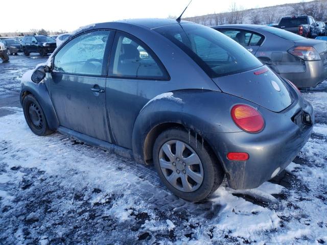 3VWBK21C53M411660 - 2003 VOLKSWAGEN NEW BEETLE GL GRAY photo 2