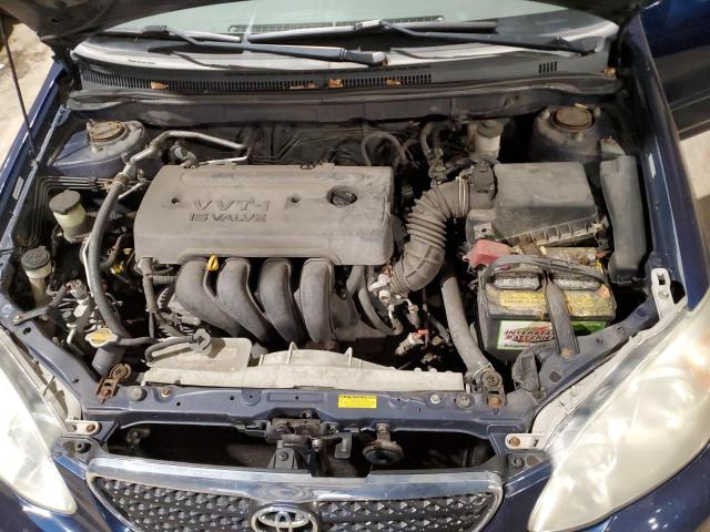 1NXBR30E45Z462763 - 2005 TOYOTA COROLLA CE BLUE photo 11