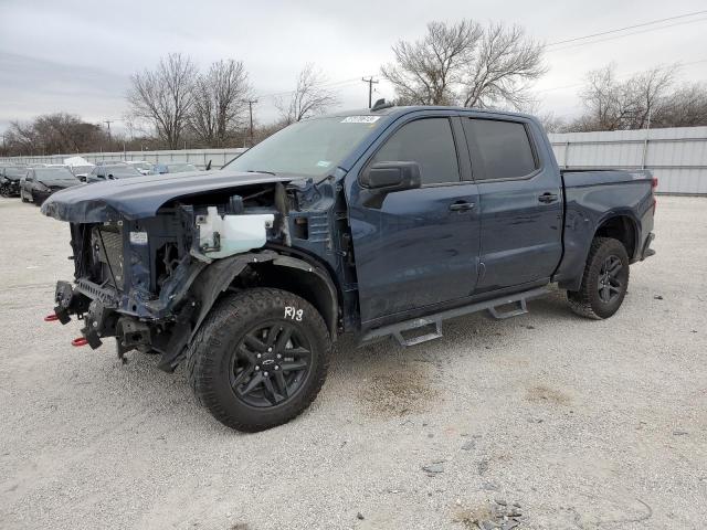 1GCPYFED1MZ138587 - 2021 CHEVROLET SILVERADO K1500 LT TRAIL BOSS BLUE photo 1