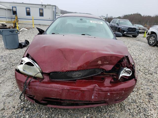 1FAFP55234G199089 - 2004 FORD TAURUS SES MAROON photo 5