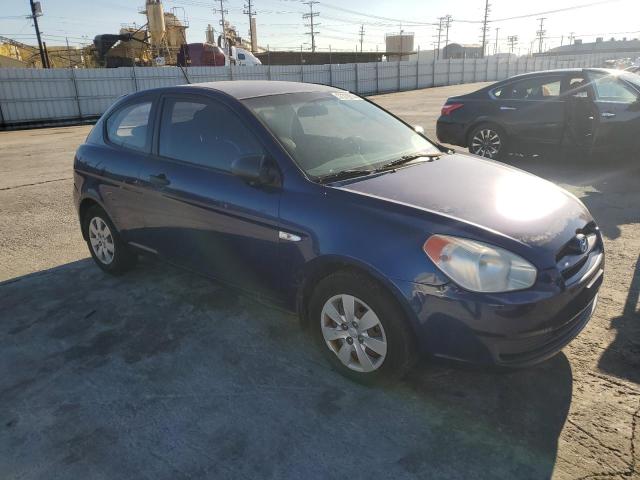 KMHCM36C18U105067 - 2008 HYUNDAI ACCENT GS BLUE photo 4