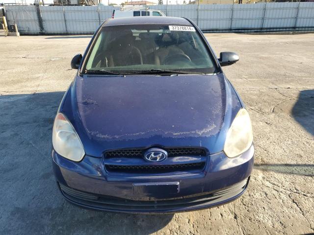 KMHCM36C18U105067 - 2008 HYUNDAI ACCENT GS BLUE photo 5