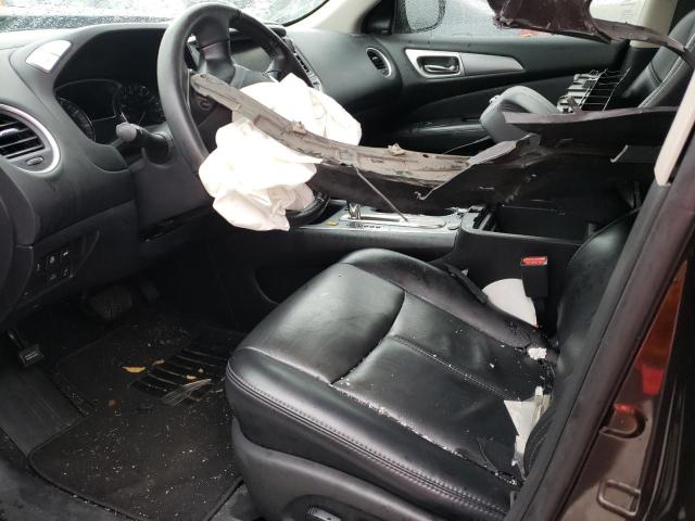 5N1DR2MN5KC620784 - 2019 NISSAN PATHFINDER S BROWN photo 7