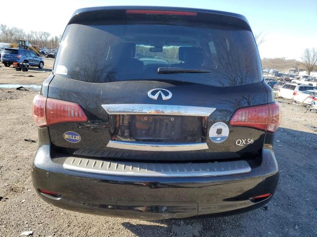 JN8AZ2NE2C9019485 - 2012 INFINITI QX56 BLACK photo 6