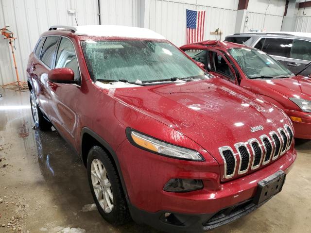 1C4PJMCB7GW157645 - 2016 JEEP CHEROKEE LATITUDE RED photo 4