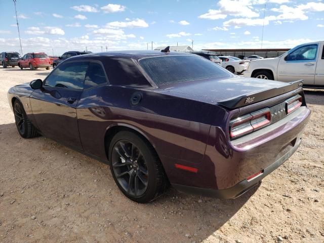 2C3CDZFJ3NH117634 - 2022 DODGE CHALLENGER R/T SCAT PACK PURPLE photo 2