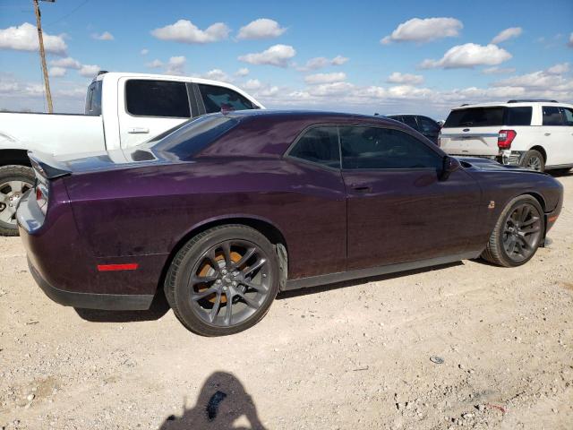 2C3CDZFJ3NH117634 - 2022 DODGE CHALLENGER R/T SCAT PACK PURPLE photo 3