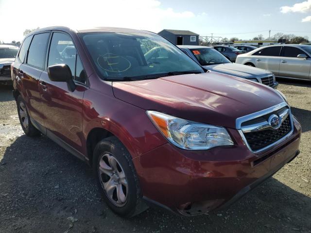 JF2SJAAC1GG428263 - 2016 SUBARU FORESTER L 2.5I BURGUNDY photo 4