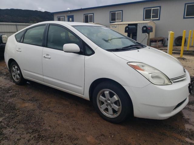 JTDKB20U853035067 - 2005 TOYOTA PRIUS WHITE photo 4