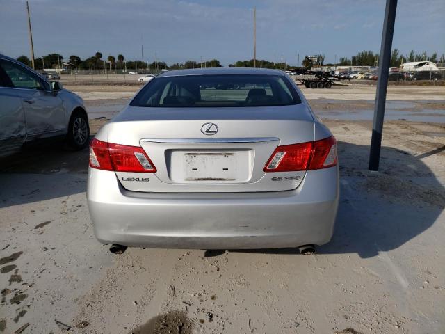 JTHBJ46G472135450 - 2007 LEXUS ES 350 SILVER photo 6