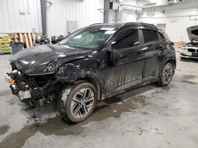 KM8K23AG7NU150053 - 2022 HYUNDAI KONA SEL BLACK photo 1