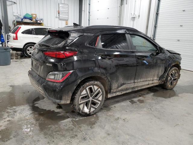 KM8K23AG7NU150053 - 2022 HYUNDAI KONA SEL BLACK photo 3