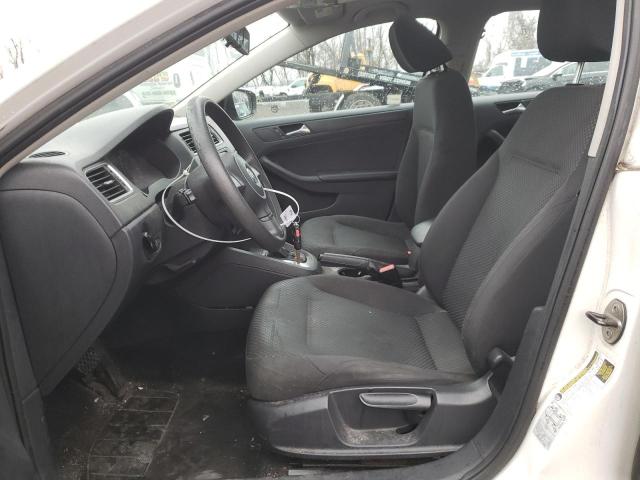 3VW2K7AJ1DM370571 - 2013 VOLKSWAGEN JETTA BASE WHITE photo 7