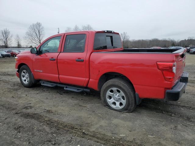 1N6AA1EE3LN506583 - 2020 NISSAN TITAN S RED photo 2