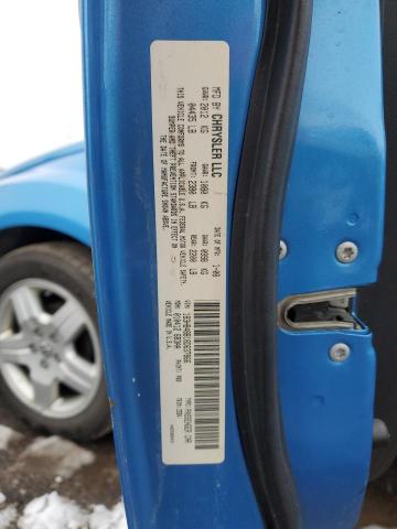 1B3HB48B18D637866 - 2008 DODGE CALIBER SXT BLUE photo 12