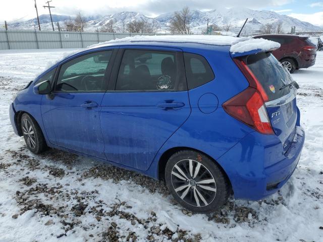 3HGGK5H8XJM712533 - 2018 HONDA FIT EX BLUE photo 2