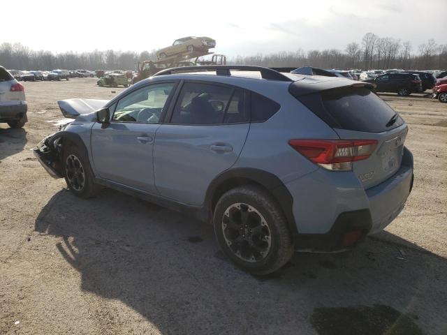 JF2GTAEC7NH285143 - 2022 SUBARU CROSSTREK PREMIUM 蓝色 照片 2